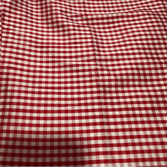 NWT deadstock Y2K loft silk red gingham pants ITEM IS NO LONGER AVAILABLE - Picture 4 of 10